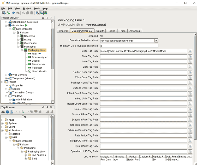 OEE Designer Enhancements Graphic