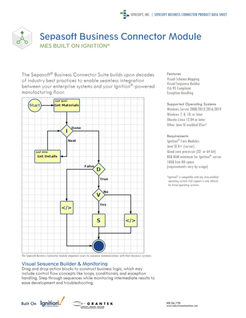 SS Business Connector Page One Img
